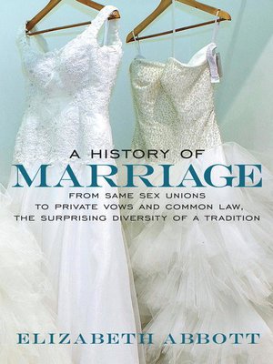 cover image of A History of Marriage